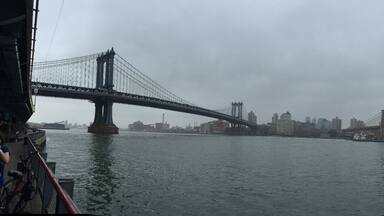 Couldn't resist putting these two amazing bridges in one panoramic photo. Brooklyn Bridge and Manhattan Bridge... Connecting Manhattan Island to Brooklyn these two beautiful structures stand next to each other enduring the tests of time and the elements. A sight for sore eyes.
