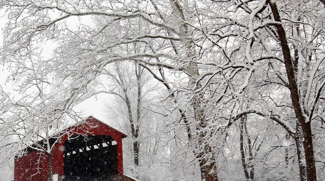 150 year old covered bridge.