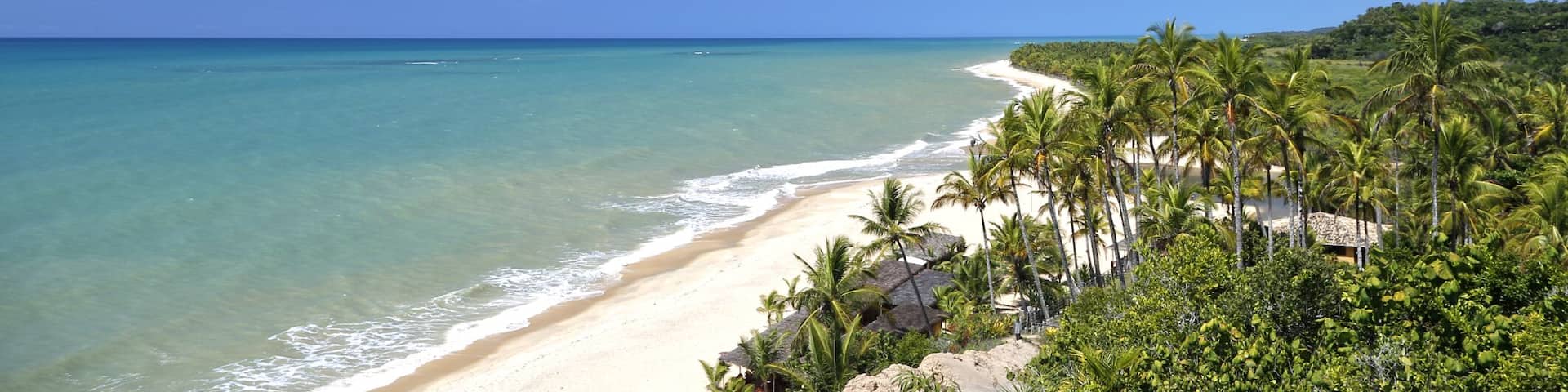 Trancoso, Bahia, BrasilRio da Barra, brazilian tropical beach.Rio da Barra river