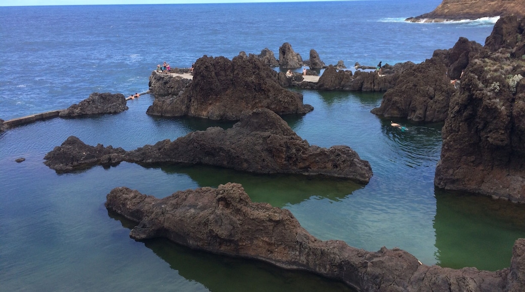 Natural pools from porto moniz