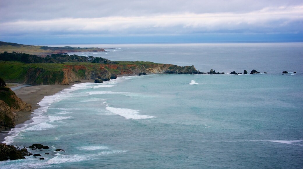 Ragged Point mostrando paisagem, uma baía ou porto e paisagens litorâneas