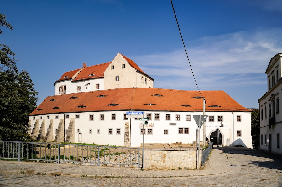 Europa, Deutschland, Sachsen, Landkreis Bautzen, Radeberg, Schloss Klippenstein, Heimatmuseum
