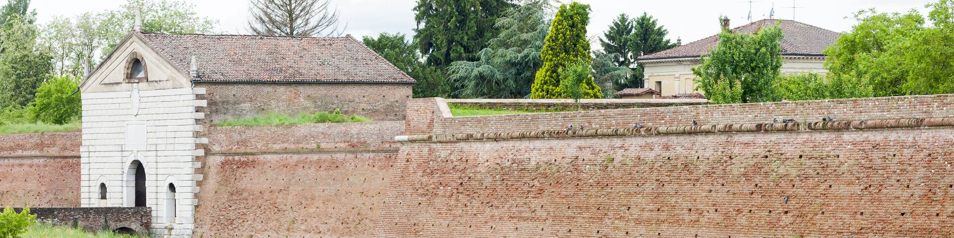 fortification of Sabbioneta city, Lombardy, Italy