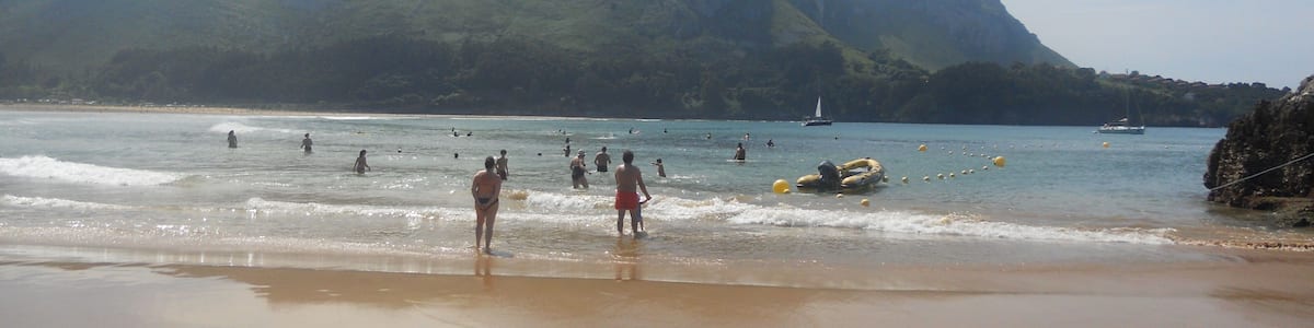 Playa de Arenillas , Cantabria .