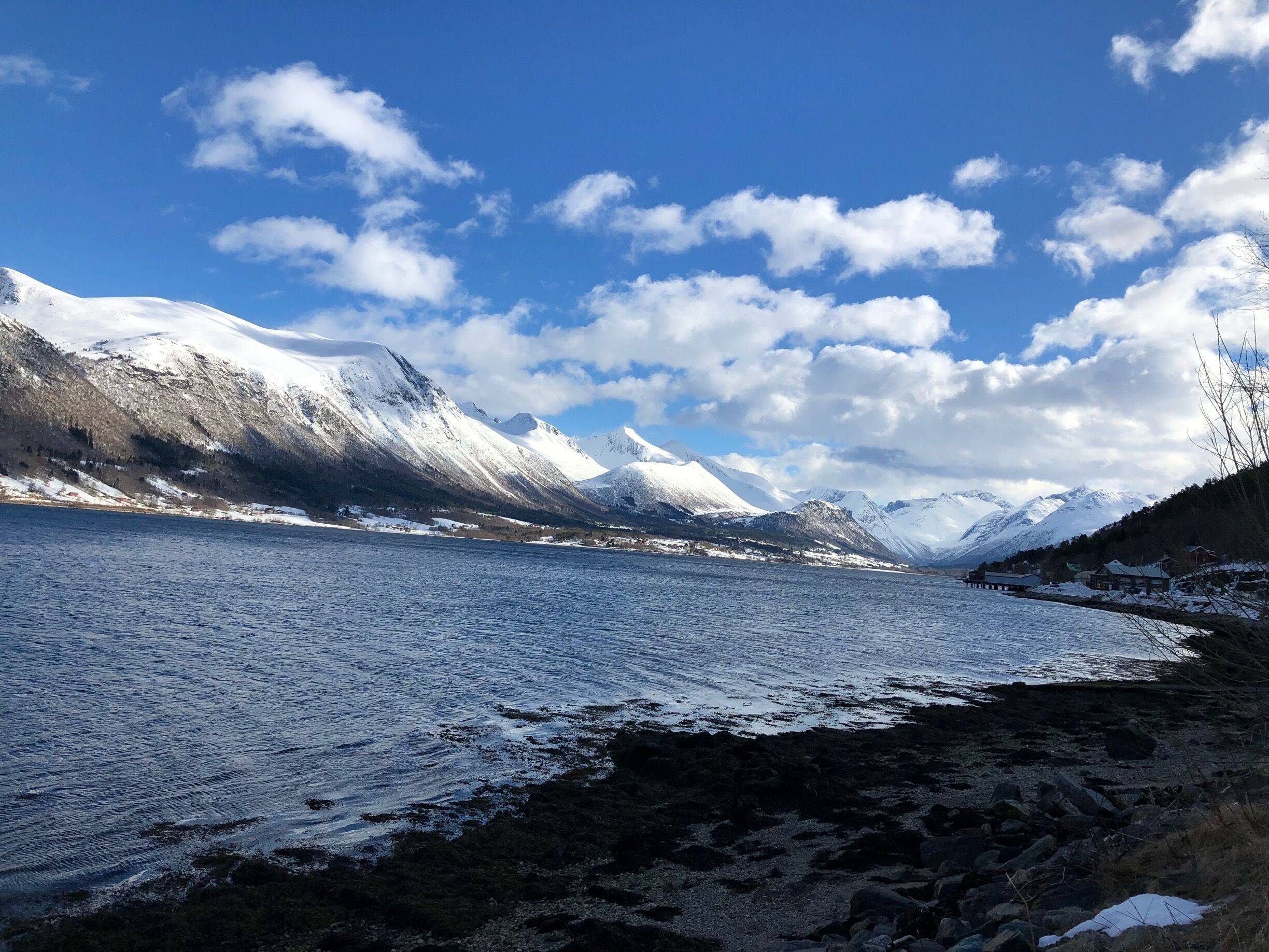 Two days at sea from Southampton and we arrived in Andalsnes, waking up to this beautiful breathtaking view was fabulous.  #greatoutdoors