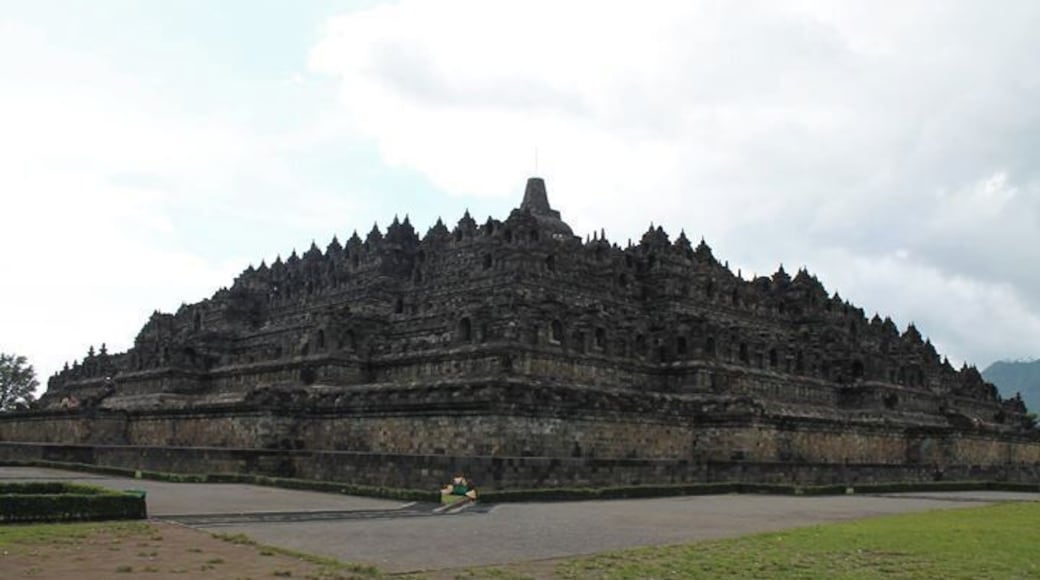 Borobodur. Group of Buddhist temples from 9th century in Yogyakarta, Indonesia.