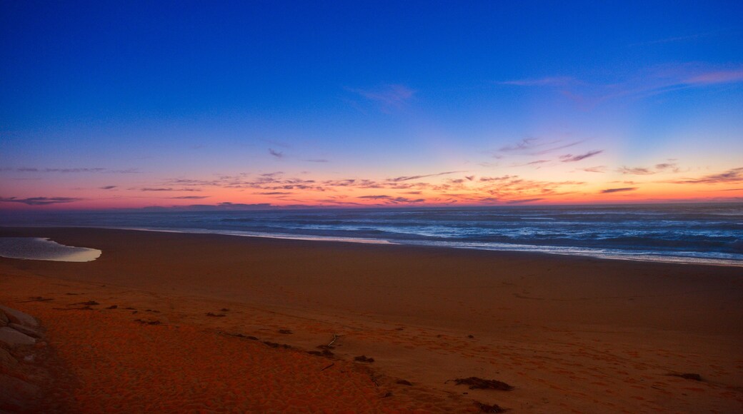 Sonnenuntergang in Vieira de Leiria, Portugal