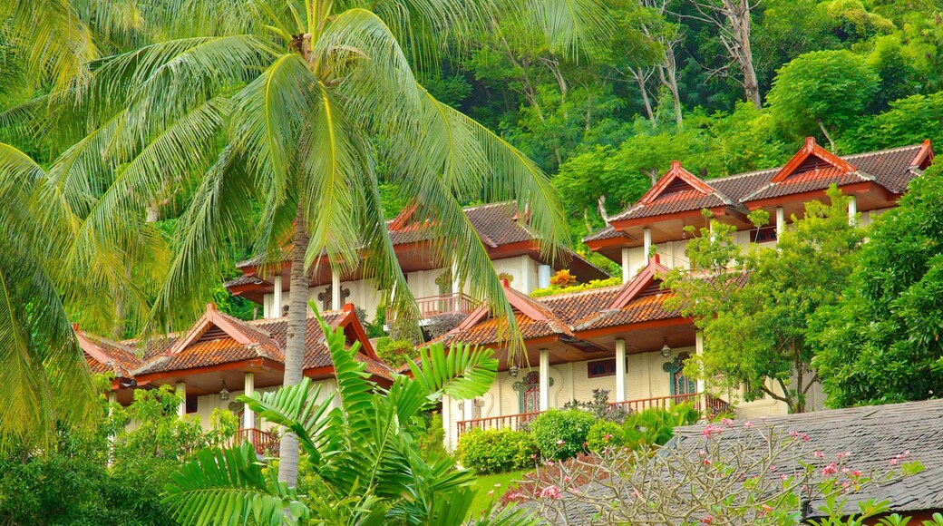 Senggigi caratteristiche di paesaggio tropicale, casa e architettura d\'epoca