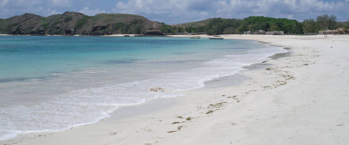Lots of tourists visit the nearby island of Bali or even the famous Gili islands on the north side of Lombok, but Lombok remains less visited, peaceful and as beautiful as it's neighboring islands. When we visited we had this whole beach to ourselves!