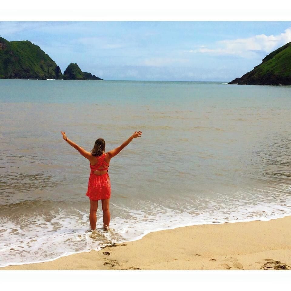 A beautiful beach about a 15 minute drive from Kuta, Lombok. The landscape is really nice and the beach was clean. There were a good mix of local people and tourists. You can get here easily by renting a motor bike. Worth the drive outside of Kuta.
read about my experience going to beaches in rural lombok here:
http://breathingmeansmore.com/sun-bathing-rural-lombok/