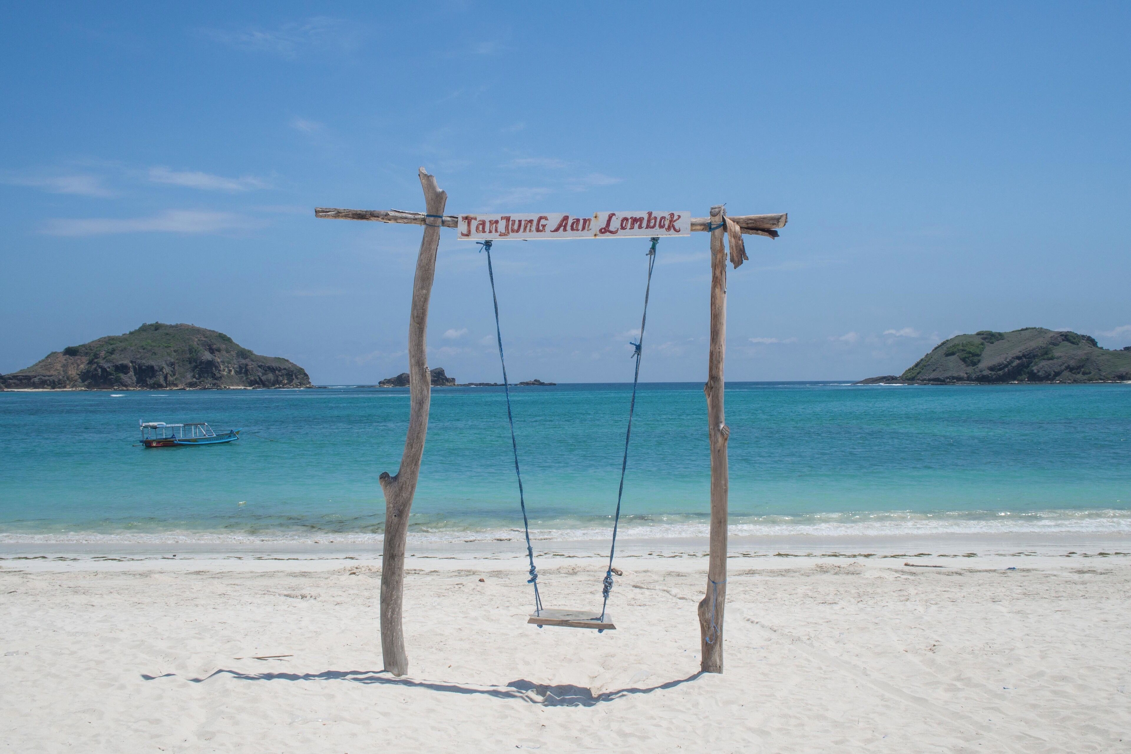 Lots of tourists visit the nearby island of Bali or even the famous Gili islands on the north side of Lombok, but Lombok remains less visited, peaceful and as beautiful as it's neighboring islands. When we visited we had this whole beach to ourselves!