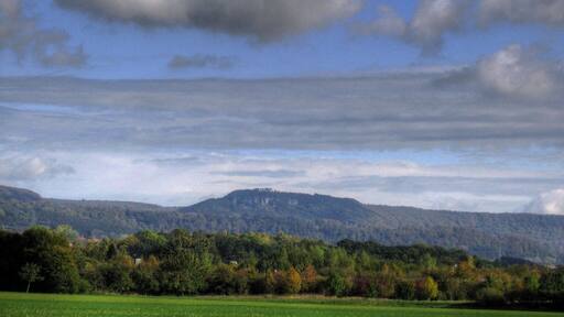 Hessisch Oldendorf Blick auf den Hohenstein