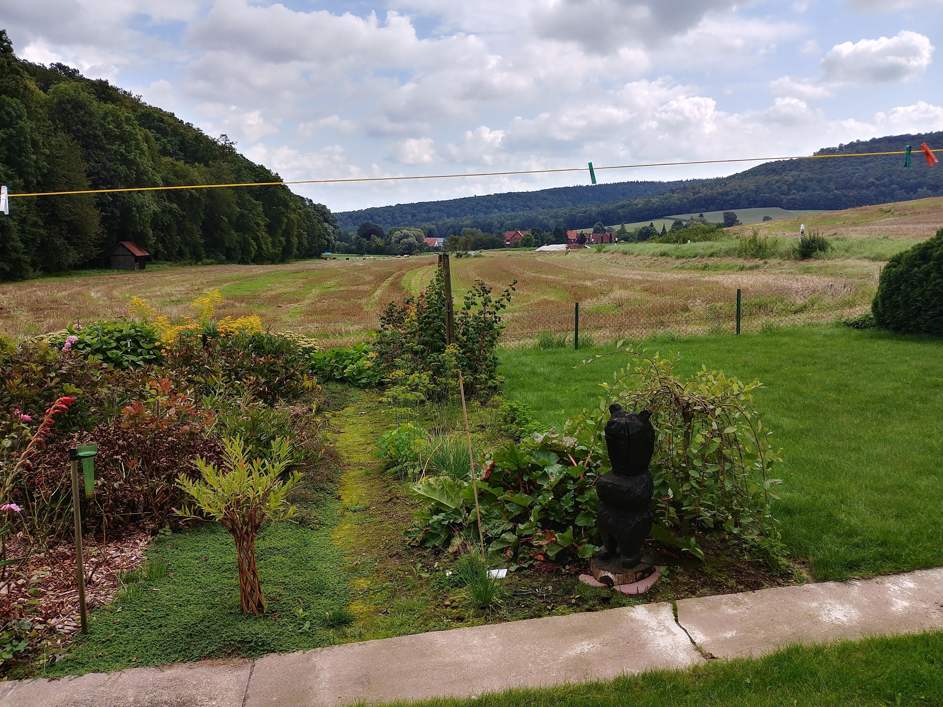 Friedrichsburg mit Blick auf das Unterdorf