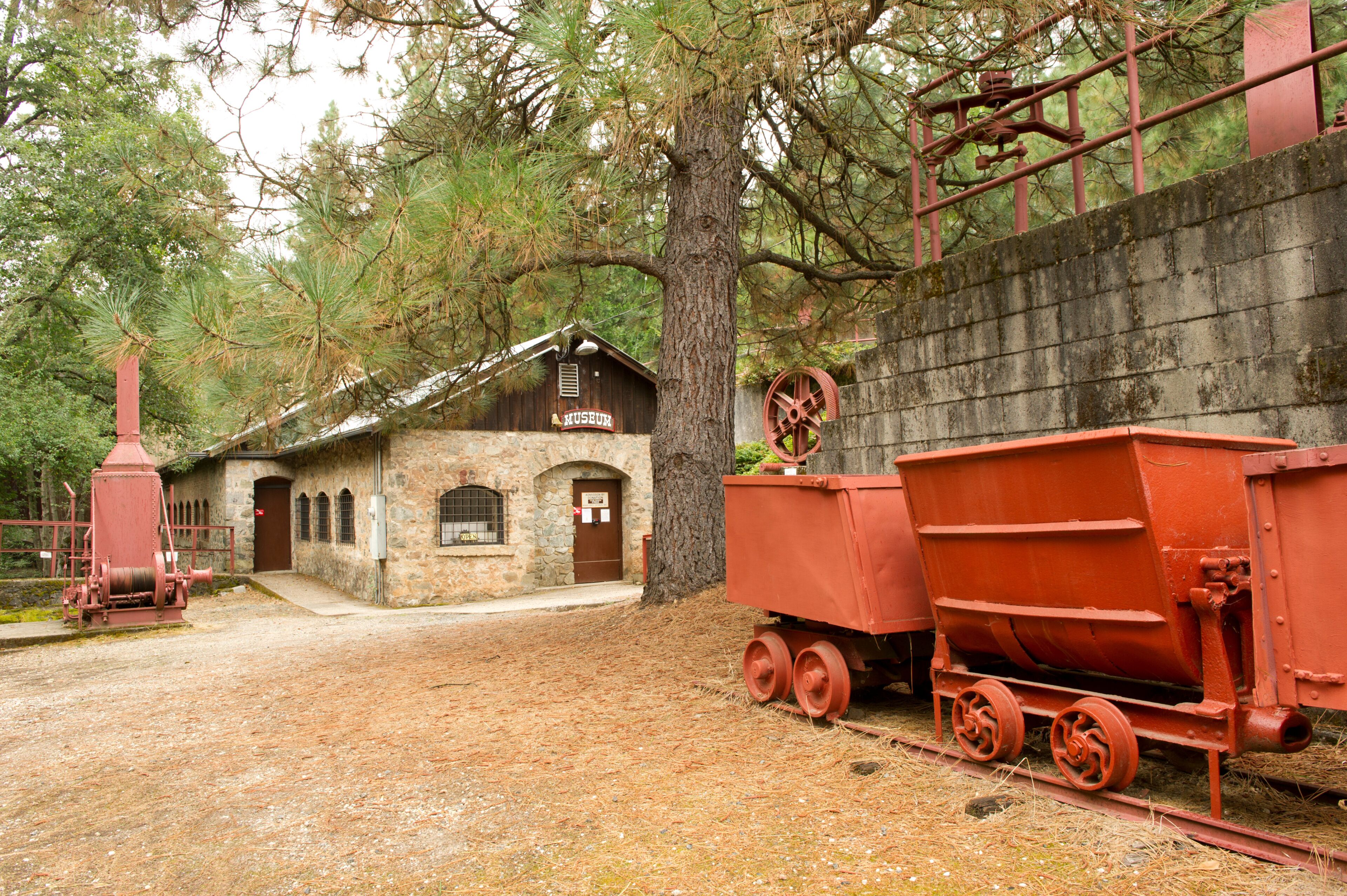 Northstar Mine Power House historic park, Grasss Valley