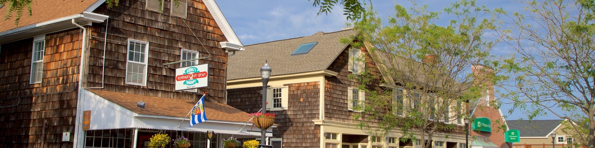 Lewes mit einem Kleinstadt oder Dorf