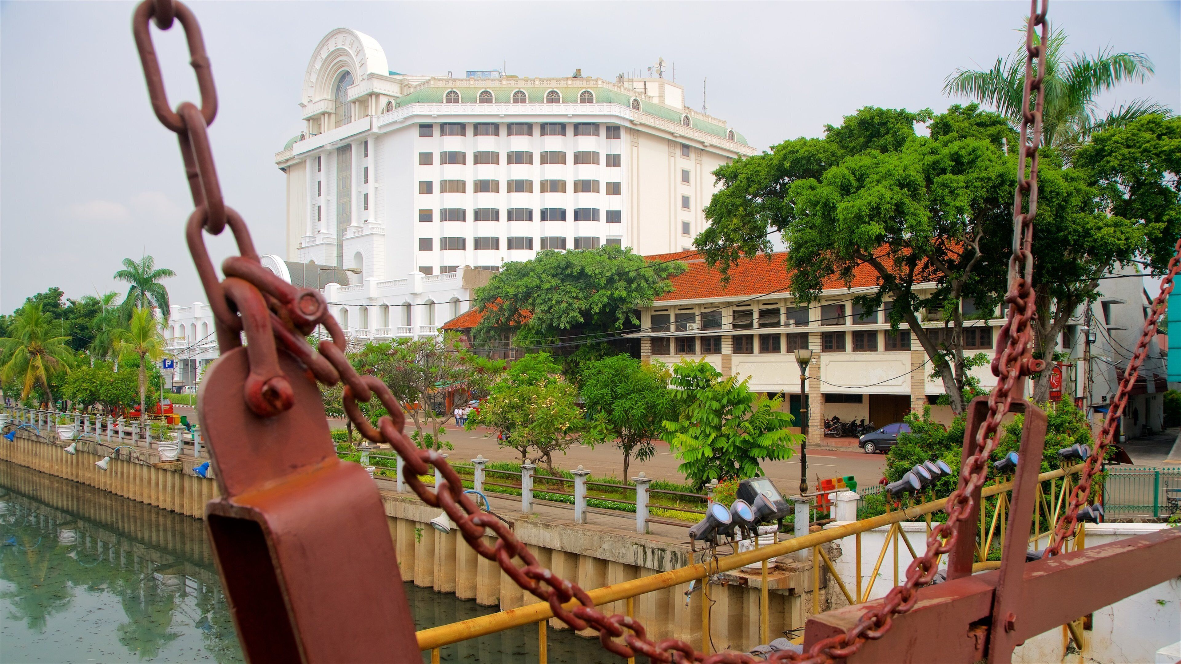 Giacarta vecchia caratteristiche di fiume o ruscello