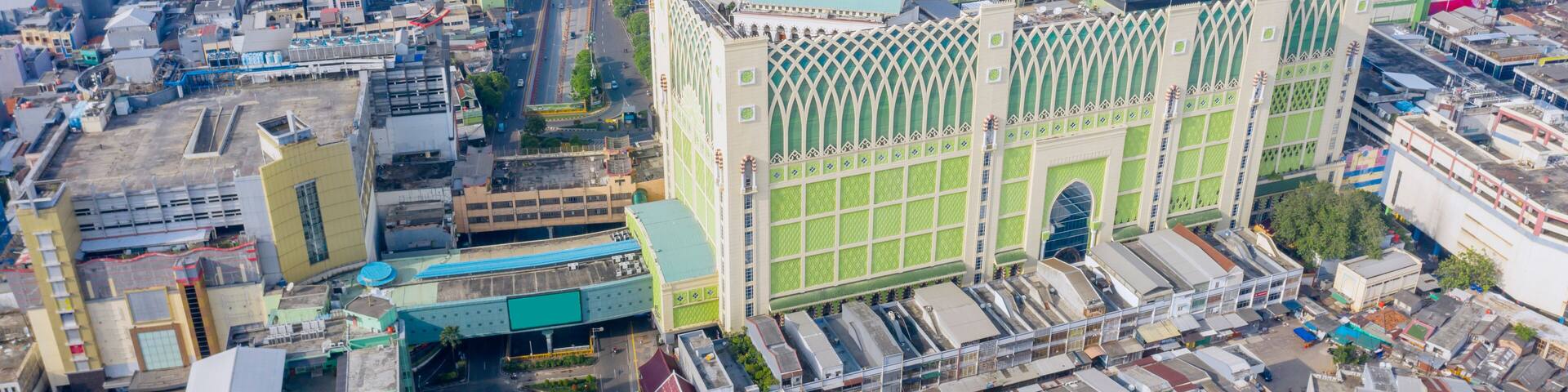 Tanah Abang market as known as the largest textile