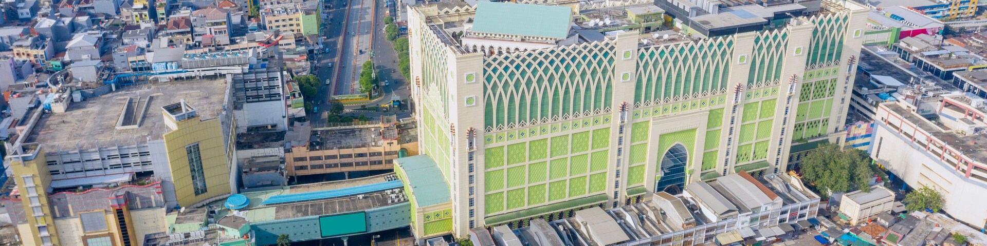 Tanah Abang market as known as the largest textile