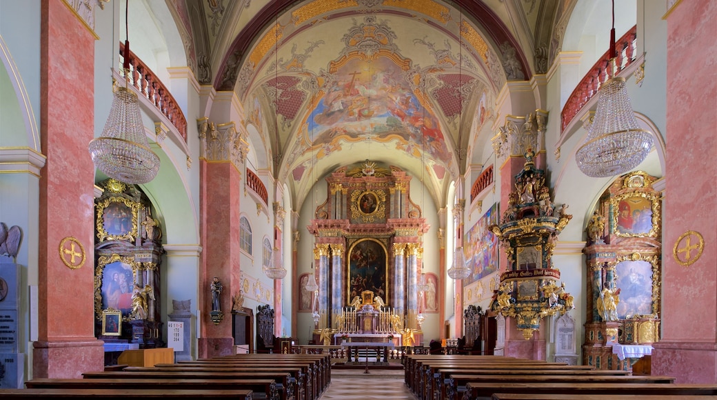 East Carinthia which includes interior views, heritage elements and a church or cathedral