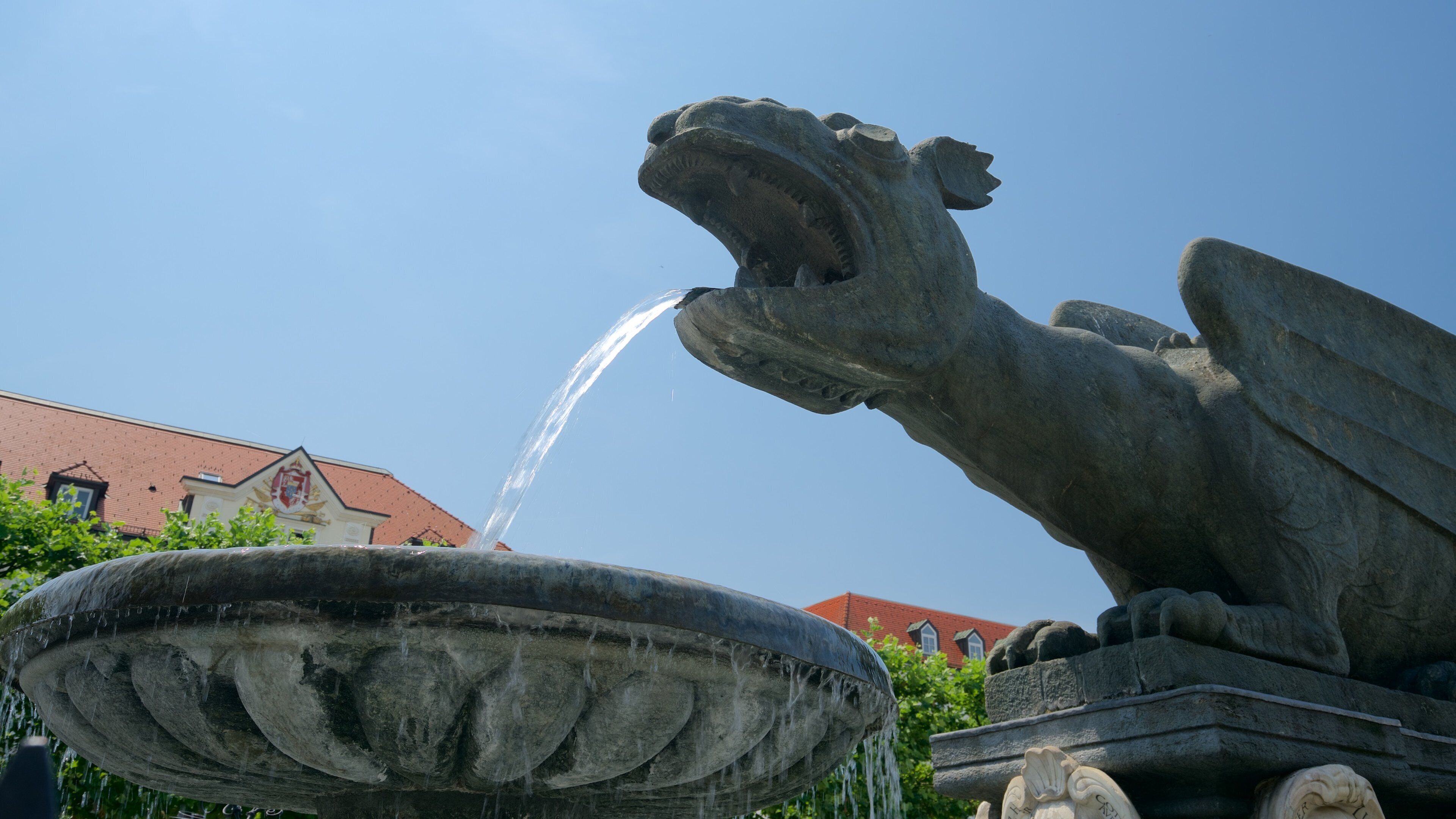 East Carinthia which includes a fountain