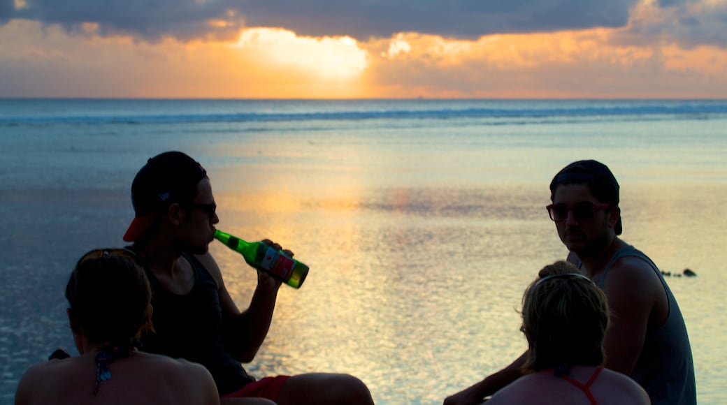 Gili Islands showing landscape views, general coastal views and a sunset
