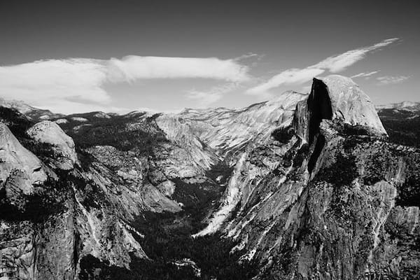 stunning view at glacier point!