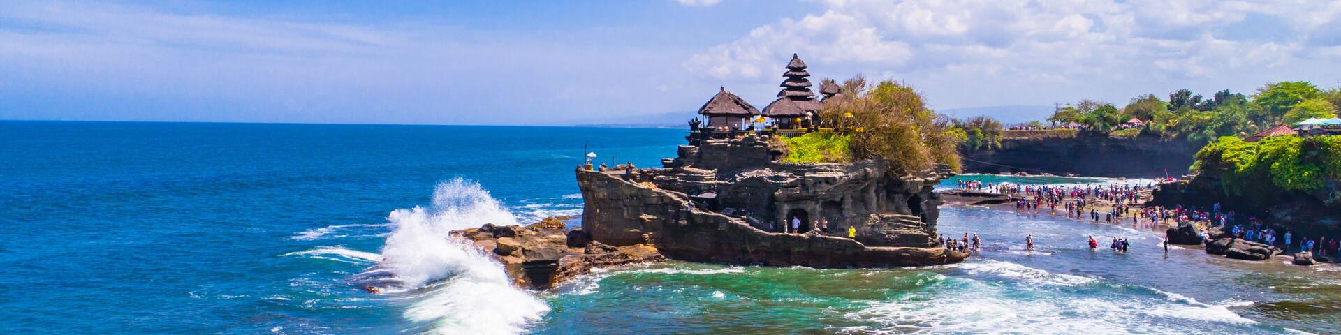 Tanah Lot - Temple in the Ocean. Bali, Indonesia.