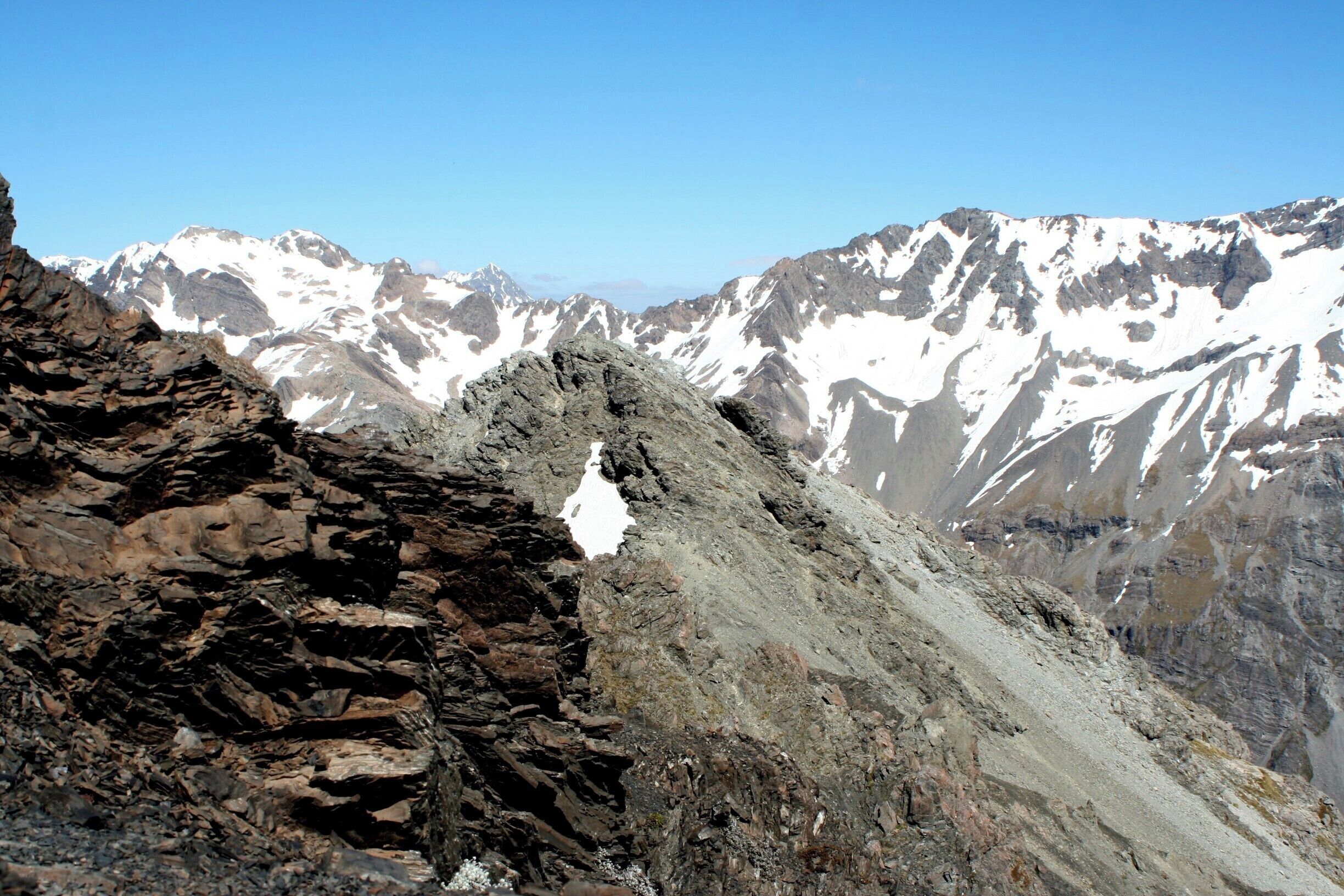 The trip to Avalanche peak is demanding. The last part is pretty scary, but the views from the top are breathtaking. 
