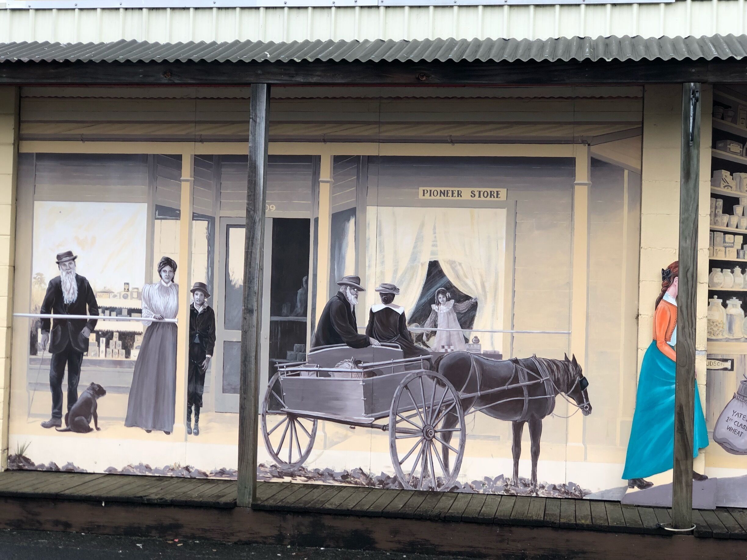 four square street art