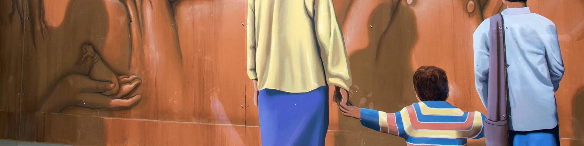 Katikati which includes outdoor art