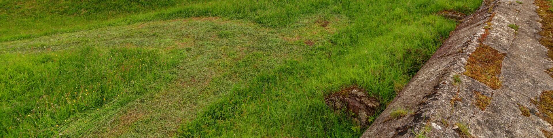 This file was uploaded with Commonist. Fort de Bessoncourt : modernisations à un des saillants du fort (HDR).