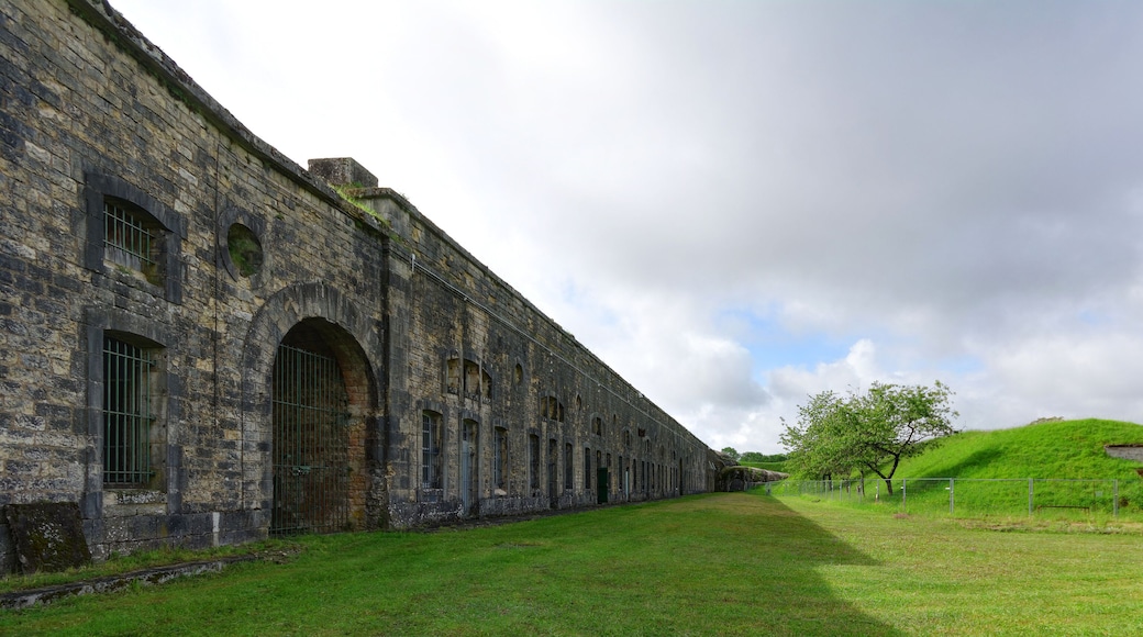 This file was uploaded with Commonist. Fort de Bessoncourt : cour intérieure (HDR).