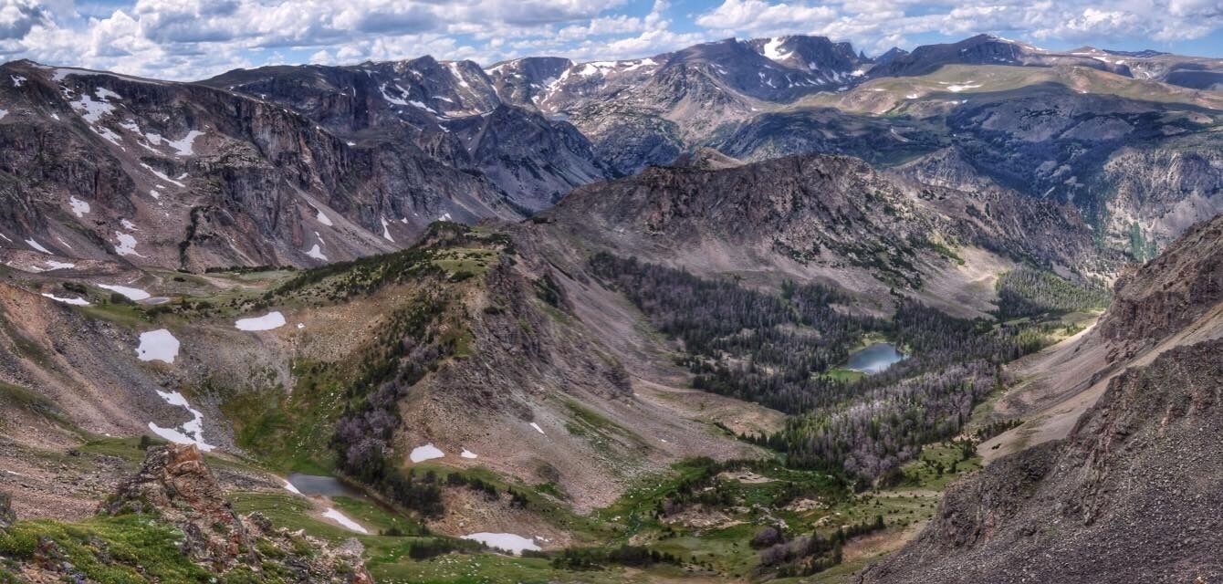 This is what the view from the top of the world looks like.

