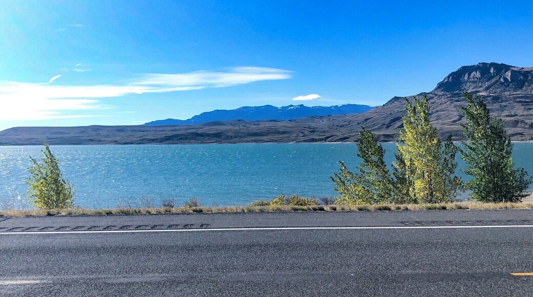 Loved the contrast of the sky, green vegetation and milky blue waters. Could have stayed all day