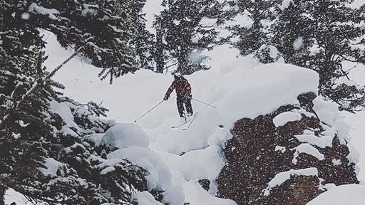 #advendture Skiing Some awesome powder