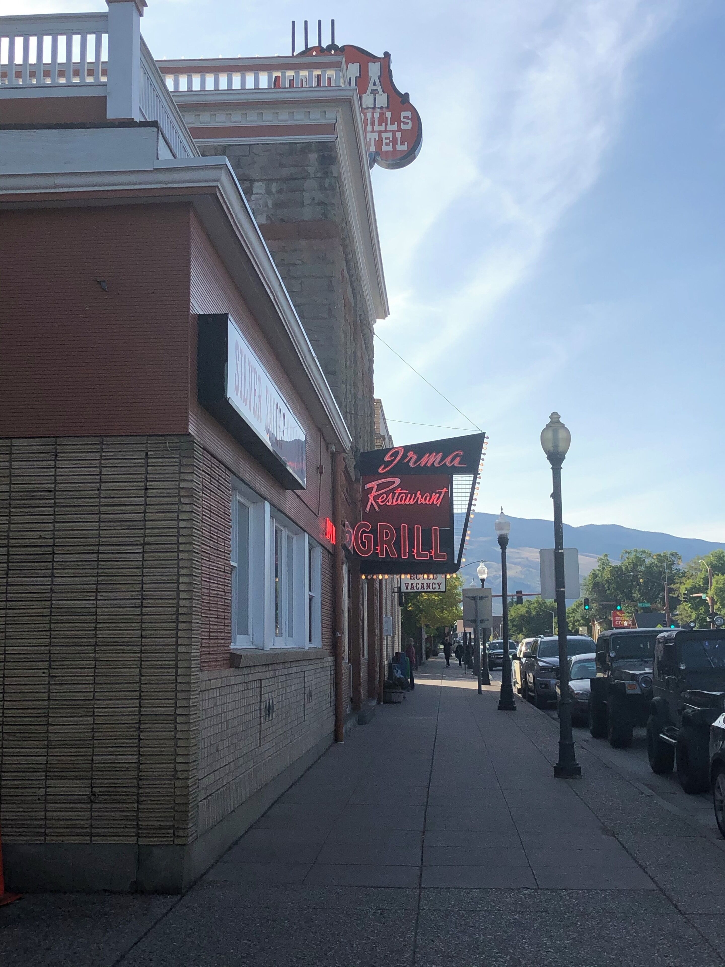 Buffalo Bill Cody called this hotel "a gem" just outside of Yellowstone National Park. He built the hotel in 1902 and named it for his daughter, Irma.