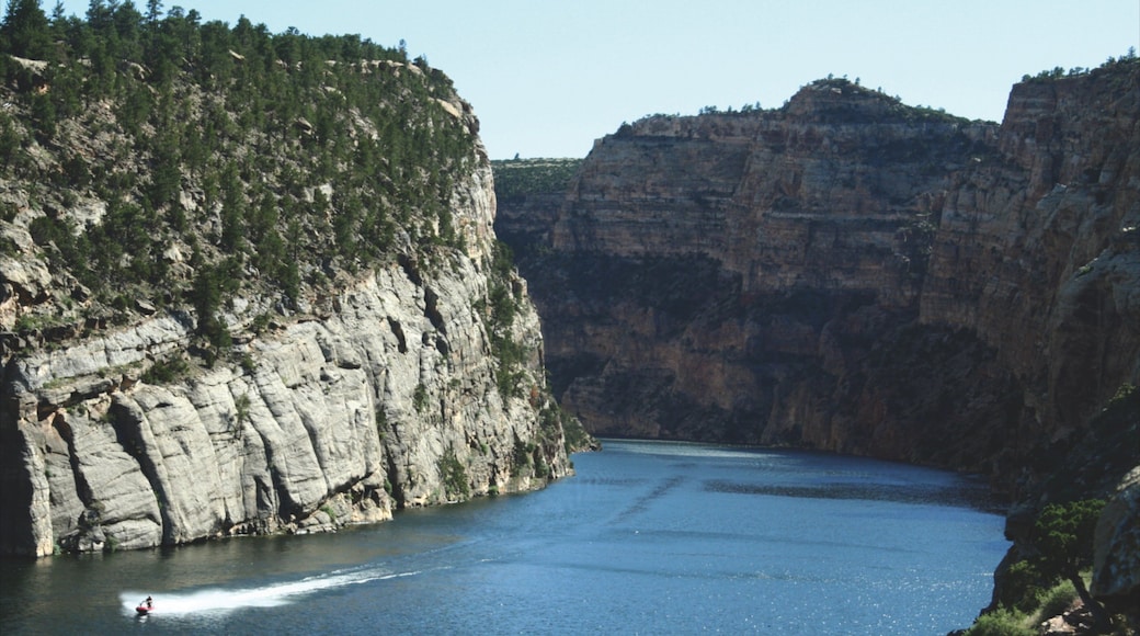 Casper featuring a gorge or canyon and a river or creek