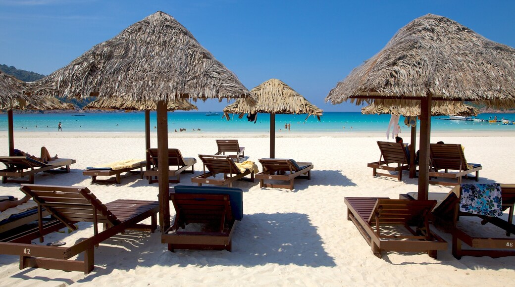 Redang fasiliteter samt strand