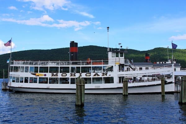 Lake George Steamboat Company offers a variety of tours and tour lengths on three different boats. This is the Mohican, their largest. The trip was about 2.5 hours, cost about $23 per person and traveled from the southern point of the lake to about half way north. There is a snack bar but I did not visit it. There is commentary talking about the history of the lake, area and some of the houses. It was a very relaxing and pleasant way to spend the afternoon.