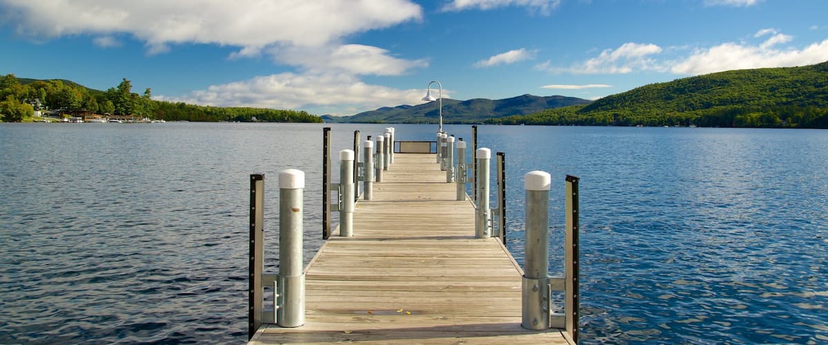 Lake George featuring a lake or waterhole