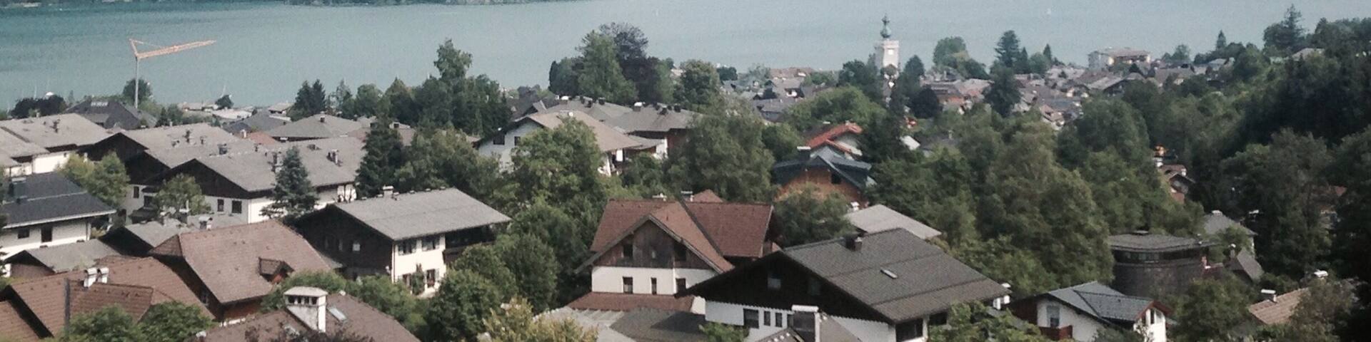 They used an aerial shot of this place in The Sound of Music. So surreal.