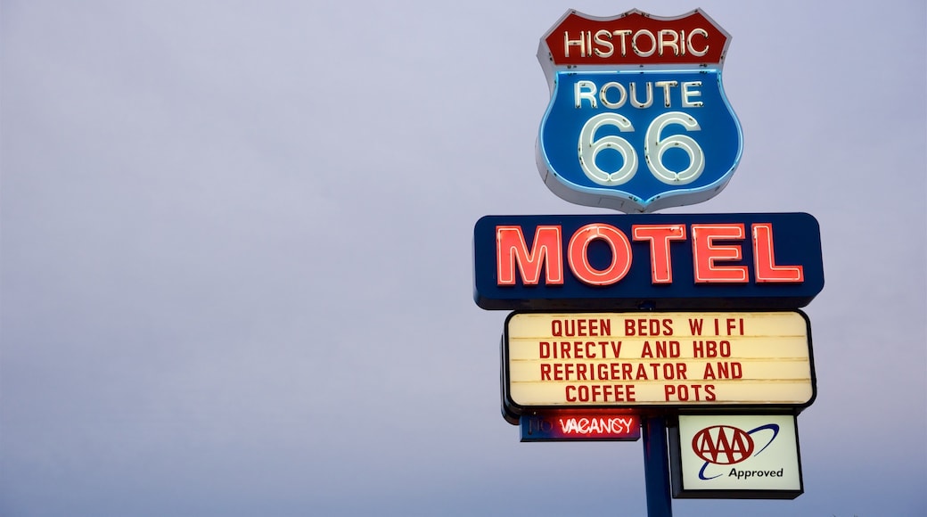 Seligman showing signage