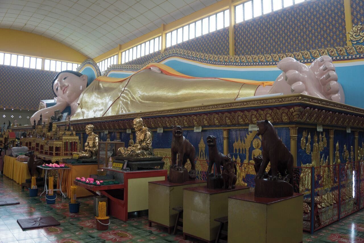 Sleeping Buddha in Penang