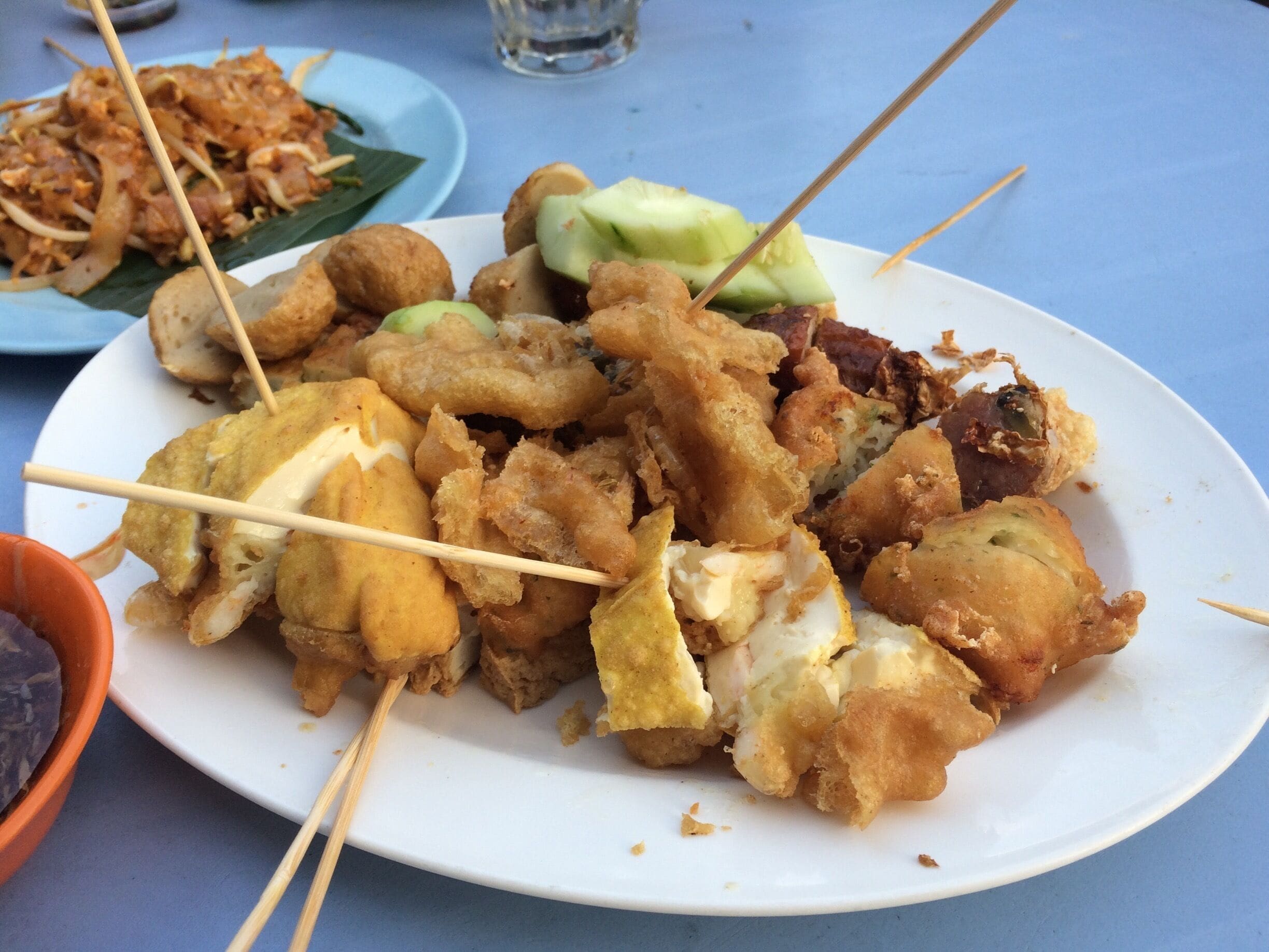 Nice "Lo Bak" in Viva Hawker Food Court at Tanjong Tokong in Penang, Malaysia 