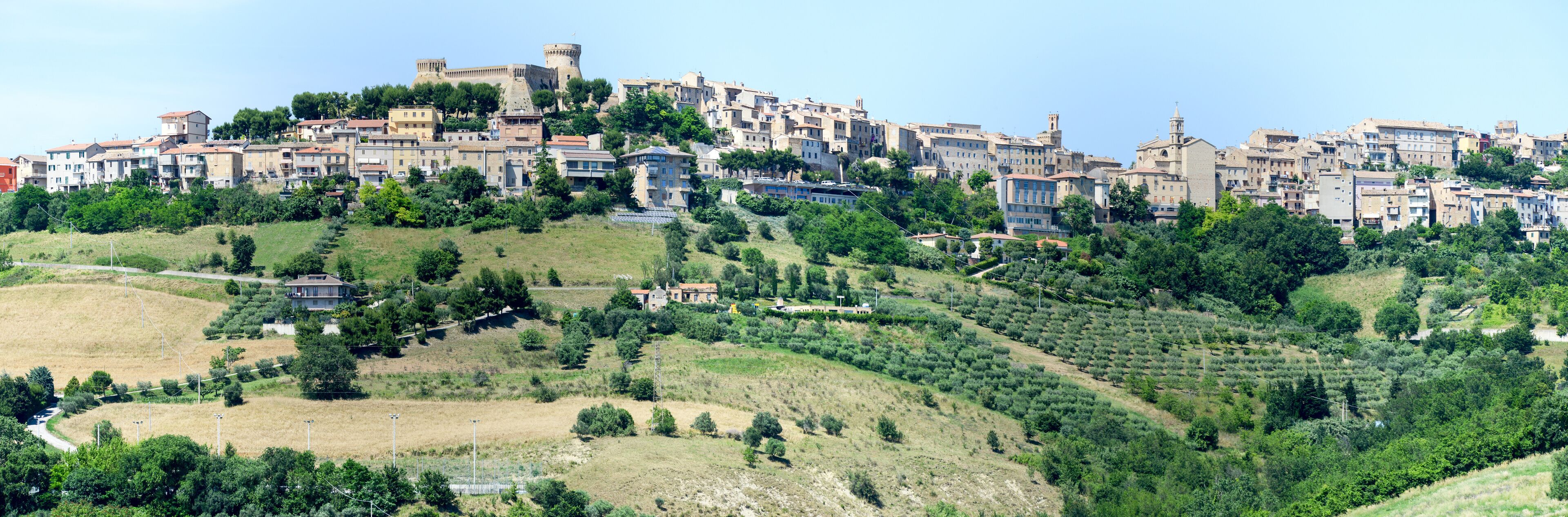Acquaviva Picena small village on Marche