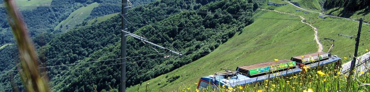 Ausblick vom Monte Generoso
