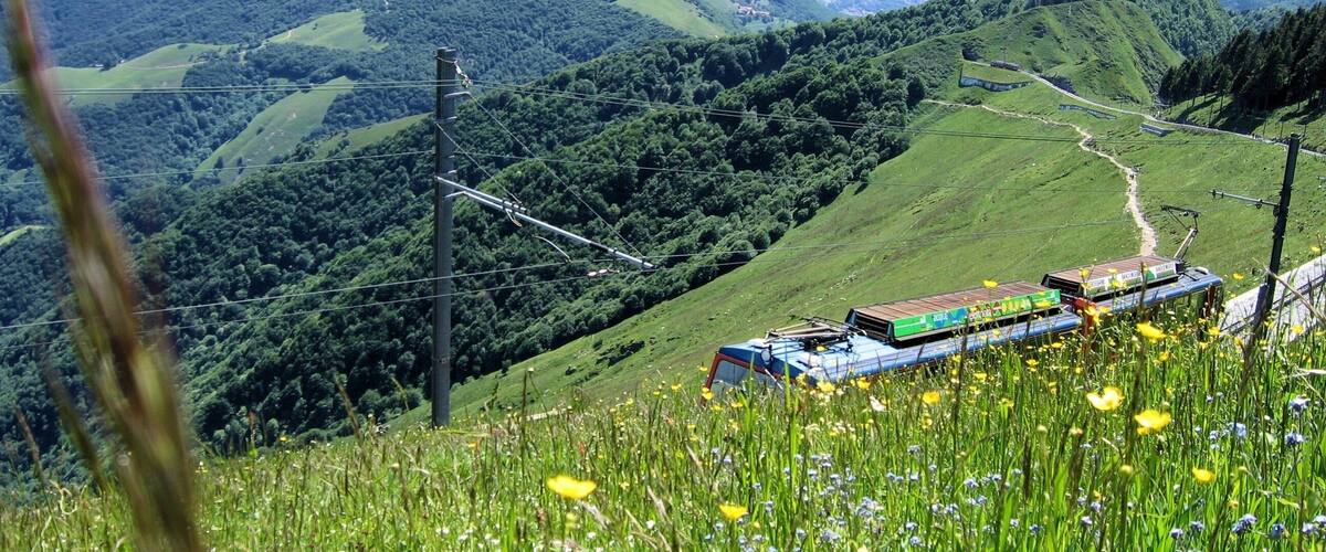 Ausblick vom Monte Generoso
