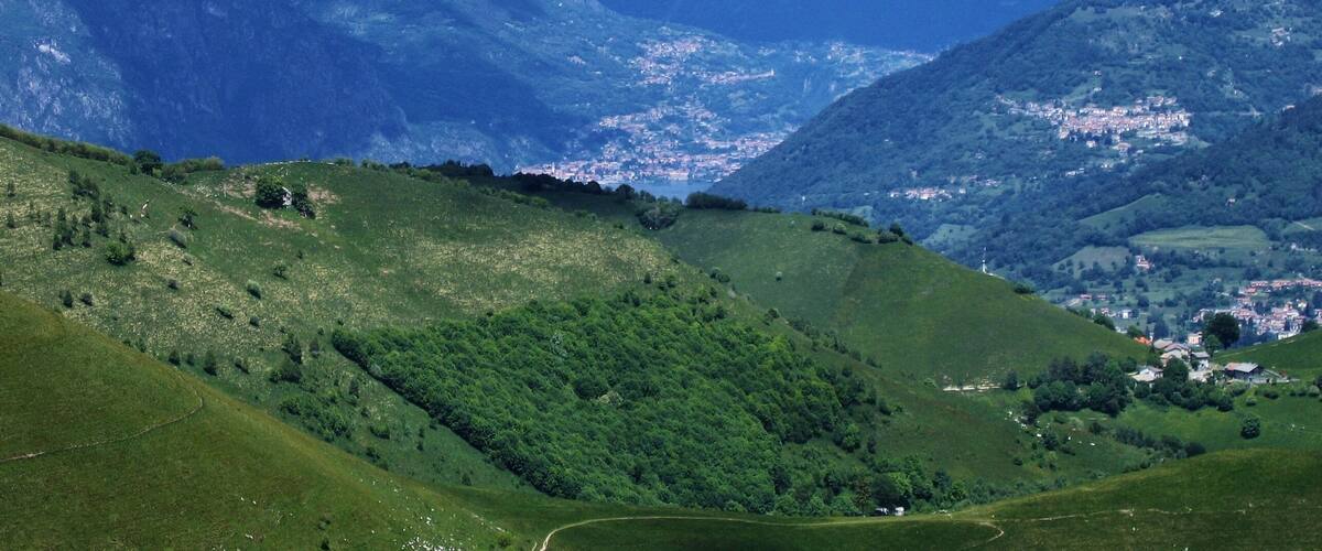 Ausblick vom Monte Generoso