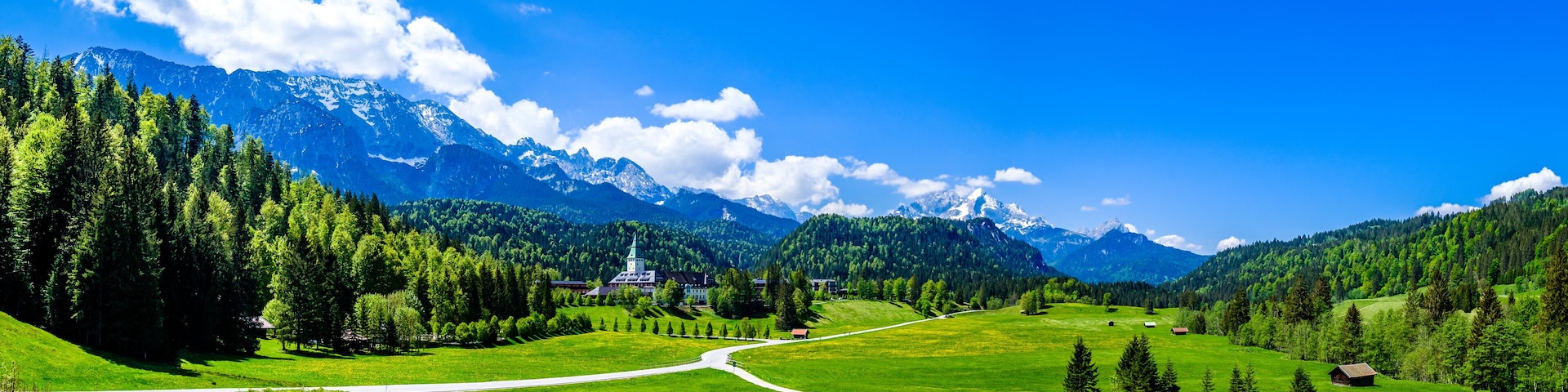 famous elmau castle in bavaria
