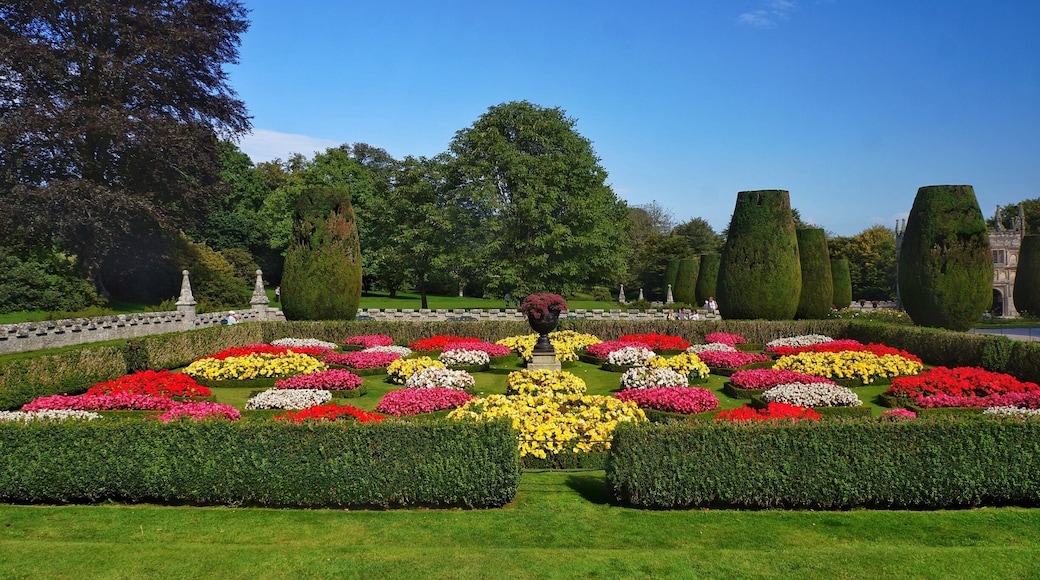 English Garden in Lanhydrock House